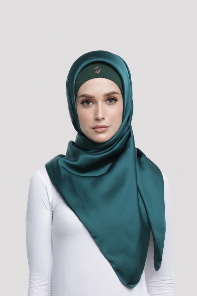 SATIN SILK SQUARE - EDEN SATIN SILK SQUARE - EDEN